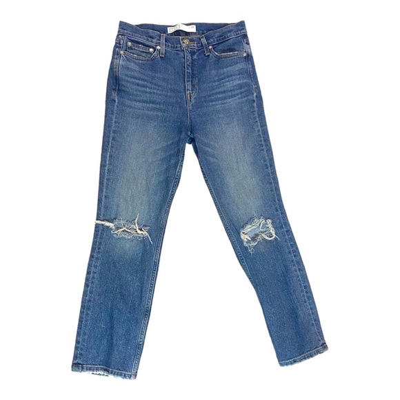 AYR The Yes Yes Yes Jeans Sz 28 Super Soft Straight Leg Jeans - Picture 1 of 9